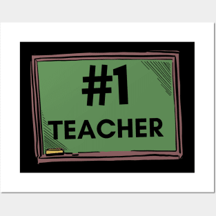 Teacher-My Number One Teacher Posters and Art